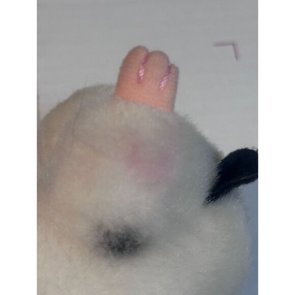 A&A Aurora Plush Stuffed Animal Mini Hamster Gerbil Black White Toy Realistic - Picture 3 of 11